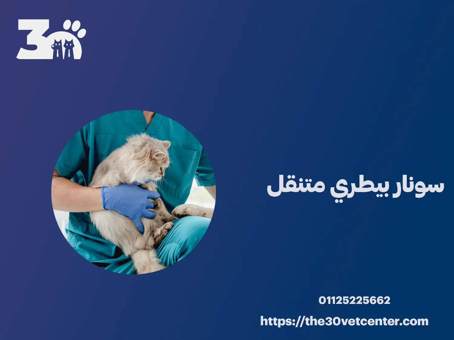 سونار بيطري متنقل