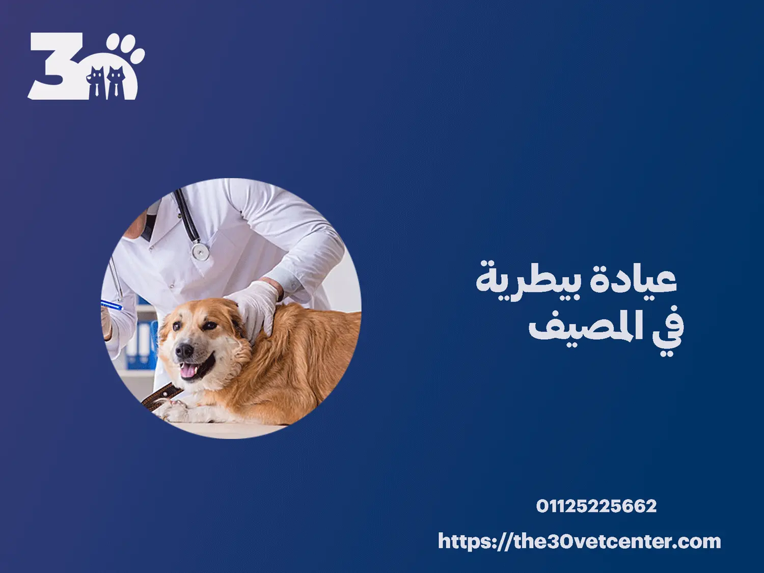 عيادة بيطرية في المصيف